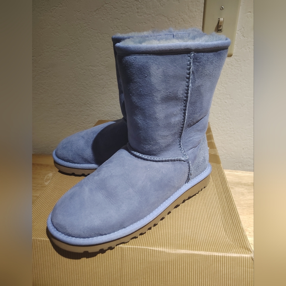 ugg classic short 5825 w AQS  Blue Boots
